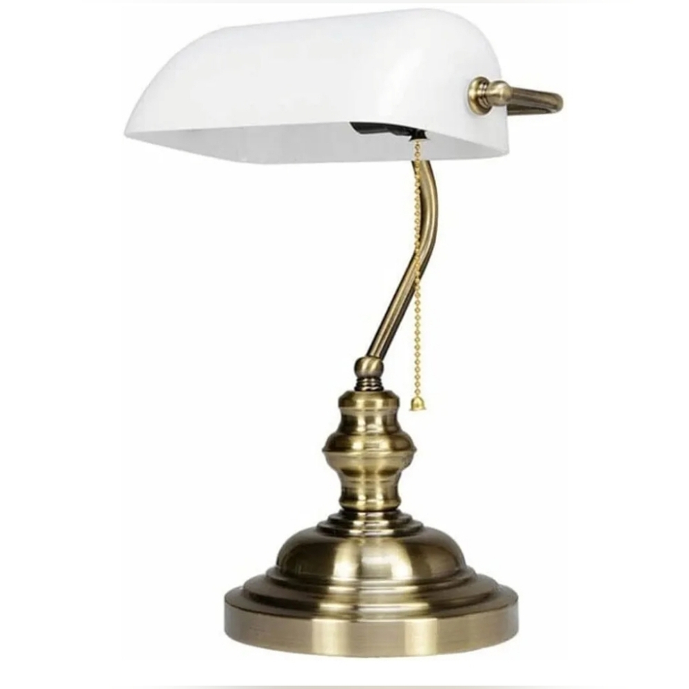 Table Lamp for Bedroom Retro Style Nostalgic Table Light Antique Bronze NIB